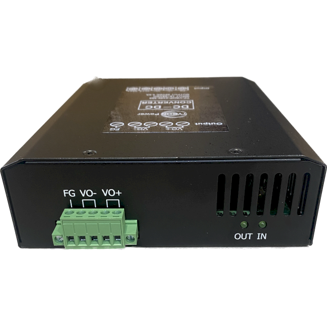 Tycon Voltage Converter +/- 36-72VDC IN. 56VDC @ 4.46A 250W Regulated OUT. Isolated