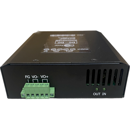 Tycon Voltage Converter +/- 36-72VDC IN. 56VDC @ 4.46A 250W Regulated OUT. Isolated