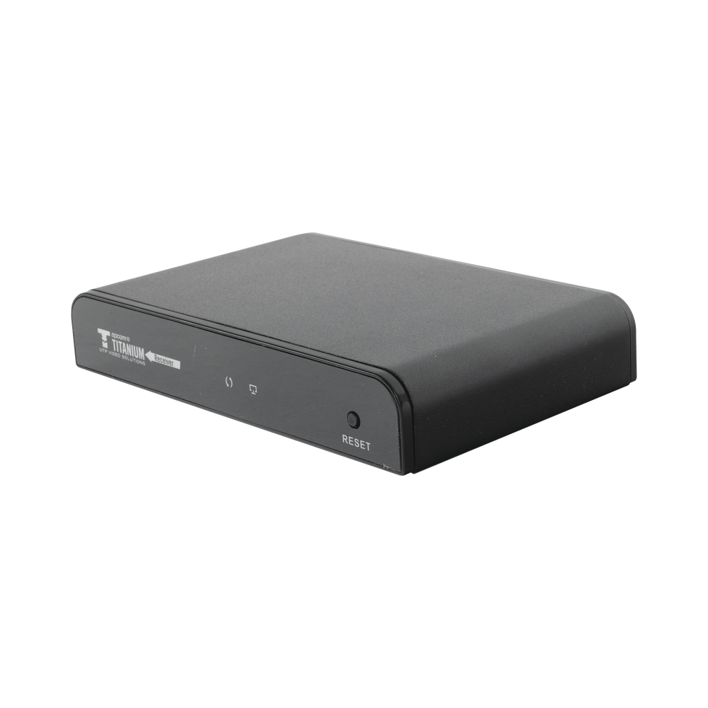 Epcom Titanium TT383PRORX Receiver for use in Kit TT383PRO up to 120 meters, Cat 5e/6, control IR, 1080p @ 50/60 Hz, compatible with HDbitT