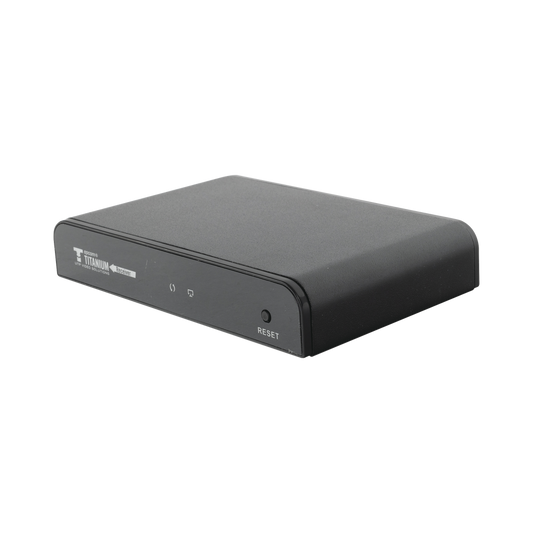 Epcom Titanium TT383PRORX Receiver for use in Kit TT383PRO up to 120 meters, Cat 5e/6, control IR, 1080p @ 50/60 Hz, compatible with HDbitT