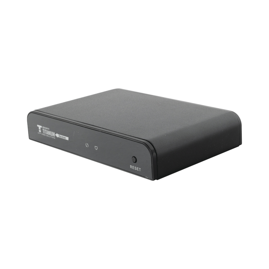 Epcom Titanium TT383PRORX Receiver for use in Kit TT383PRO up to 120 meters, Cat 5e/6, control IR, 1080p @ 50/60 Hz, compatible with HDbitT