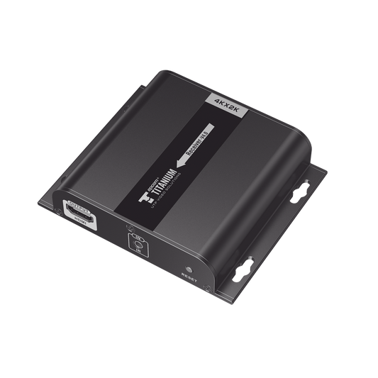 Epcom Titanium TT683-4.0-RX Compatible Receiver for TT683-4.0 Kits / Resolution 4K@60Hz / Cat 5e/6 / Distance of 120 m / IR Control / Supports HDbitT / Compatible with Gigabit Switch.