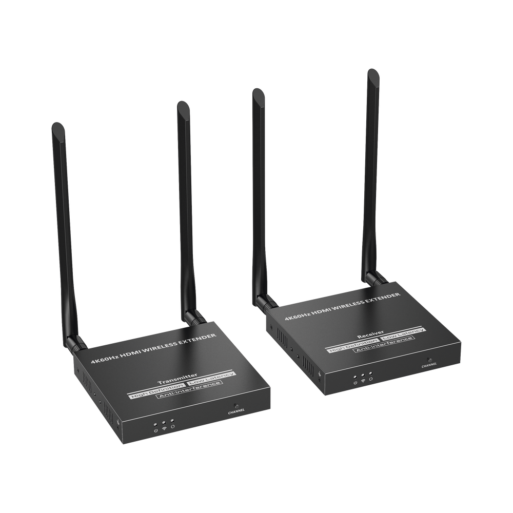 Epcom Titanium TT699 Wireless HDMI 4k extender kit at 164 ft / Zero Latency, 60G, free of interference and stable security.