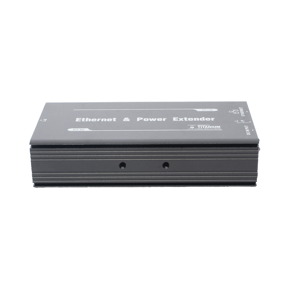 Epcom Titanium TT-8001R (POE 600 METERS) Receiver for TT-8001TPOE PoE Extender / 1 Port for video and power reception (PoE) / IDEAL FOR DOMES AND IP CAMERAS / Cascading Connection / Supports 60 W PTZ's / Supports IEEE802.3af/at