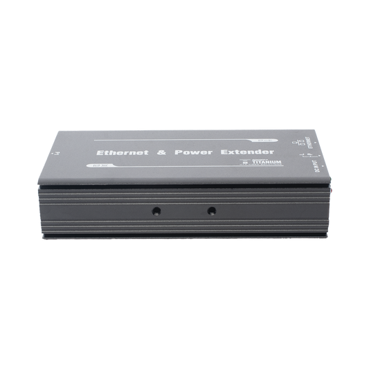 Epcom Titanium TT-8001R (POE 600 METERS) Receiver for TT-8001TPOE PoE Extender / 1 Port for video and power reception (PoE) / IDEAL FOR DOMES AND IP CAMERAS / Cascading Connection / Supports 60 W PTZ's / Supports IEEE802.3af/at