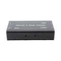Epcom Titanium TT-8001TPOE (POE 600 METERS) Transmitter for TT-8001R PoE Extender / 1 Port for video reception and power supply (PoE) / IDEAL FOR DOMES AND IP CAMERAS / Cascading Connection / Supports 60 W PTZ's / Supports IEEE802.3af/at