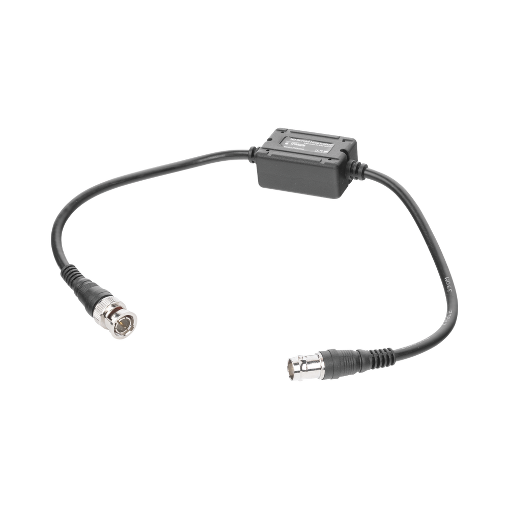 Epcom Titanium TT-BNC-ISO BNC GROUND ISOLATOR / Effectively ELIMINATE video problems such as NOISE, CROSSPHONE, DISTORTION and INTERFERENCE caused by ground loops. Compatible with HD-TVI/CVI/AHD/CVBS cameras up to 2 MP.