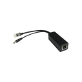 Epcom Powerline TTPL100 Passive PoE Divider Cable 48-55 Vdc @ 12 Vdc, 2 A. Applications Such as Adapting Microphones to IP Cameras