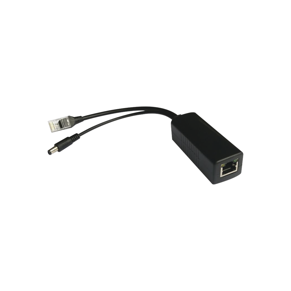 Epcom Powerline TTPL100 Passive PoE Divider Cable 48-55 Vdc @ 12 Vdc, 2 A. Applications Such as Adapting Microphones to IP Cameras