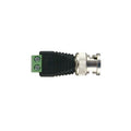 Epcom Titanium TT-RG-17 Adapter from BNC Male connector to pair of screw terminals with AWG-26-14 for Video Surveillance applications, Nickel/ Gold/ PTFE and PVC.