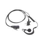 Txpro TX-110N-V03 Lapel Microphone with Adjustable Earphone for VX-160/ VX-231/ VX- 180/ VX-210/ VX-400