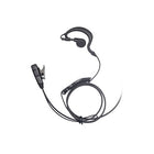 Txpro TX-110N-K01 Lapel Microphone with Adjustable Earphone for KENWOOD TK3230/3000/3402/3312/3360/3170,NX240/340/220/320/420, TKD240/340