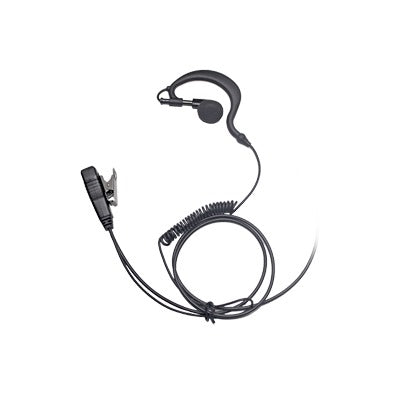 Txpro TX-110N-M01 Lapel Microphone with Earphone Adjustable to the Ear, for HYT TC-500/ 508/ 518/ 580/ 600/ 610/ 700 PD506, Motorola GP300/ SP-50/ P1225/ PRO3150/ MAG ONE/ EP150/350/ EP450/ DEP450/DTR620 /RVA50/VLR150