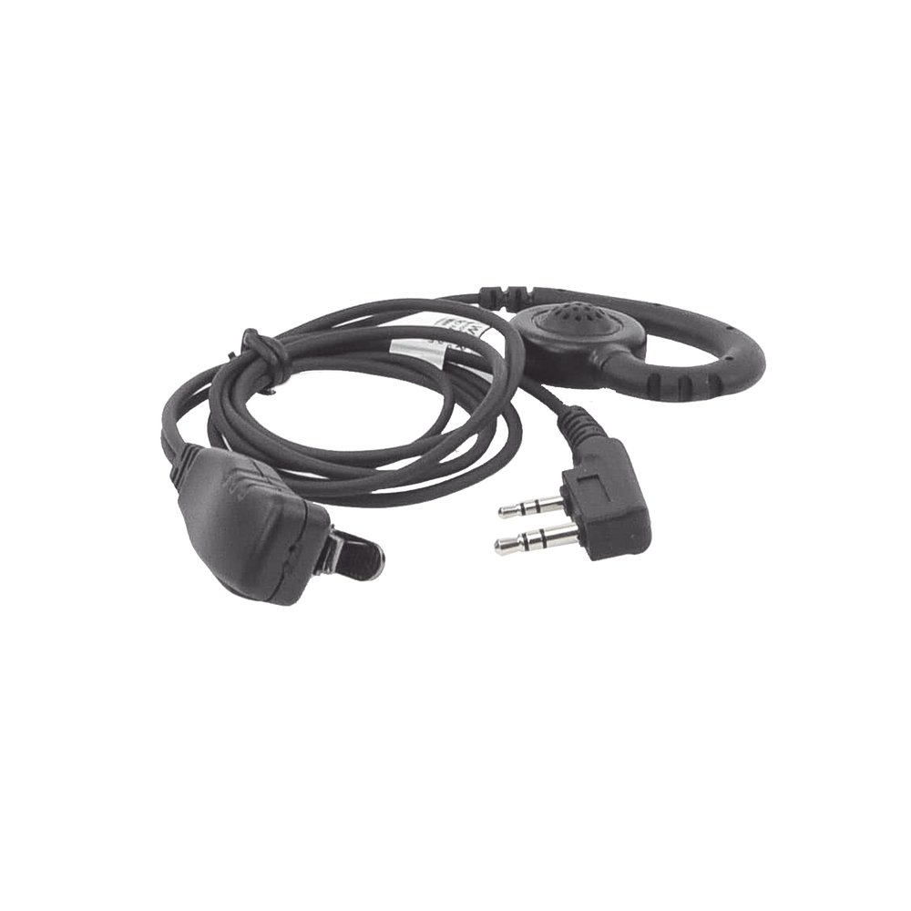 Txpro TX-300M-K01 Lapel Microphone with Hook Hanger Speaker for KENWOOD TK3230/ 3000/ 3402/ 3312/ 3360/ 3170, NX240/ 340/ 220/ 320/ 420, TKD240/340
