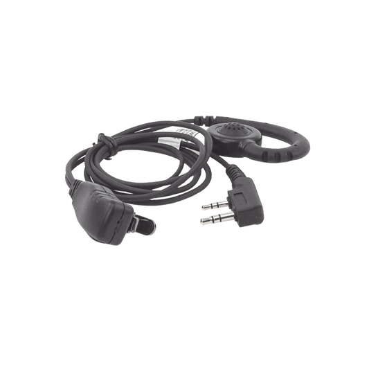 Txpro TX-300M-K01 Lapel Microphone with Hook Hanger Speaker for KENWOOD TK3230/ 3000/ 3402/ 3312/ 3360/ 3170, NX240/ 340/ 220/ 320/ 420, TKD240/340