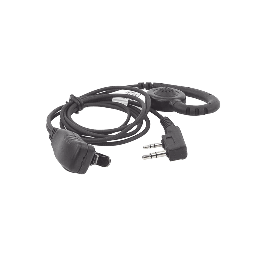Txpro TX-300M-K01 Lapel Microphone with Hook Hanger Speaker for KENWOOD TK3230/ 3000/ 3402/ 3312/ 3360/ 3170, NX240/ 340/ 220/ 320/ 420, TKD240/340