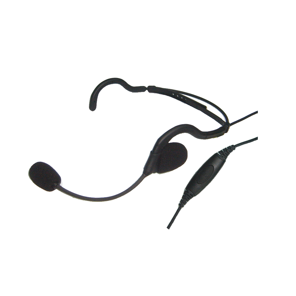 Txpro TX-760-K01 Lightweight Headset with Flexible Boom Microphone for KENWOOD Radios TK3230/ 3000/ 3402/ 3312/ 3360/ 3170, NX240/ 340/ 220/ 320/ 420