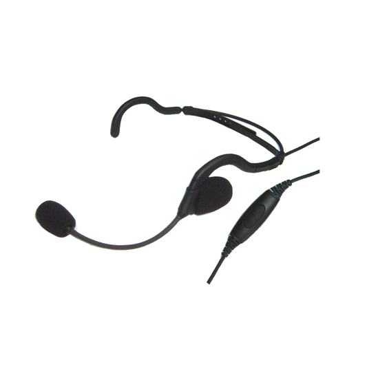 Txpro TX-760-K01 Lightweight Headset with Flexible Boom Microphone for KENWOOD Radios TK3230/ 3000/ 3402/ 3312/ 3360/ 3170, NX240/ 340/ 220/ 320/ 420