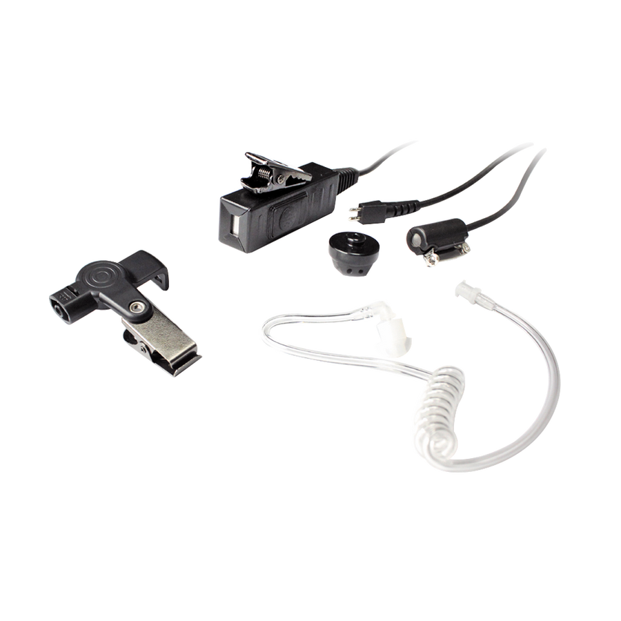 Txpro TX-885-K02 3 Wire Lapel Microphone for KENWOOD Serie 80/ 90/ 140/ 180/ NX-200/ 410