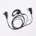 Txpro TXEHIS Microphone - adjustable ear clip headset for ICOM IC-F11/ 14/3021/ 3013/ 3103/ 3003/ 1100D/2100D
