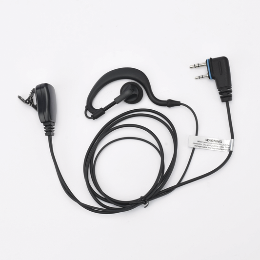 Txpro TXEHIS Microphone - adjustable ear clip headset for ICOM IC-F11/ 14/3021/ 3013/ 3103/ 3003/ 1100D/2100D