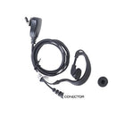 Txpro TX-EHM Lapel Microphone - Earphone Adjustable to the Ear for Motorola GP300 / PRO2150 / P110 / GP350 / SP-10 / PRO3150 / DEP450 / EP450 / EP350 / MAG ONE and HYT TC-500 / 518 / 600 / 610 / 700