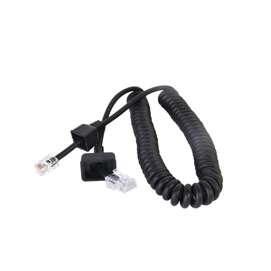 Txpro TXK222 Kenwood mobile radio microphone cable RJ-45 6 pin connector.