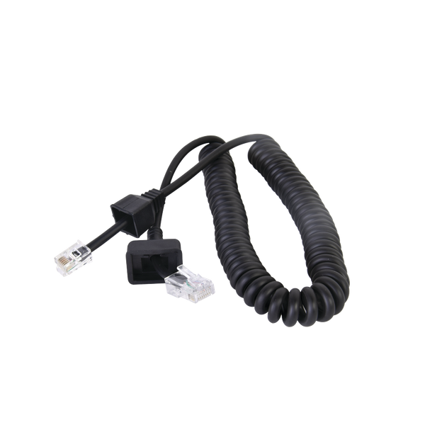 Txpro TXK222 Kenwood mobile radio microphone cable RJ-45 6 pin connector.