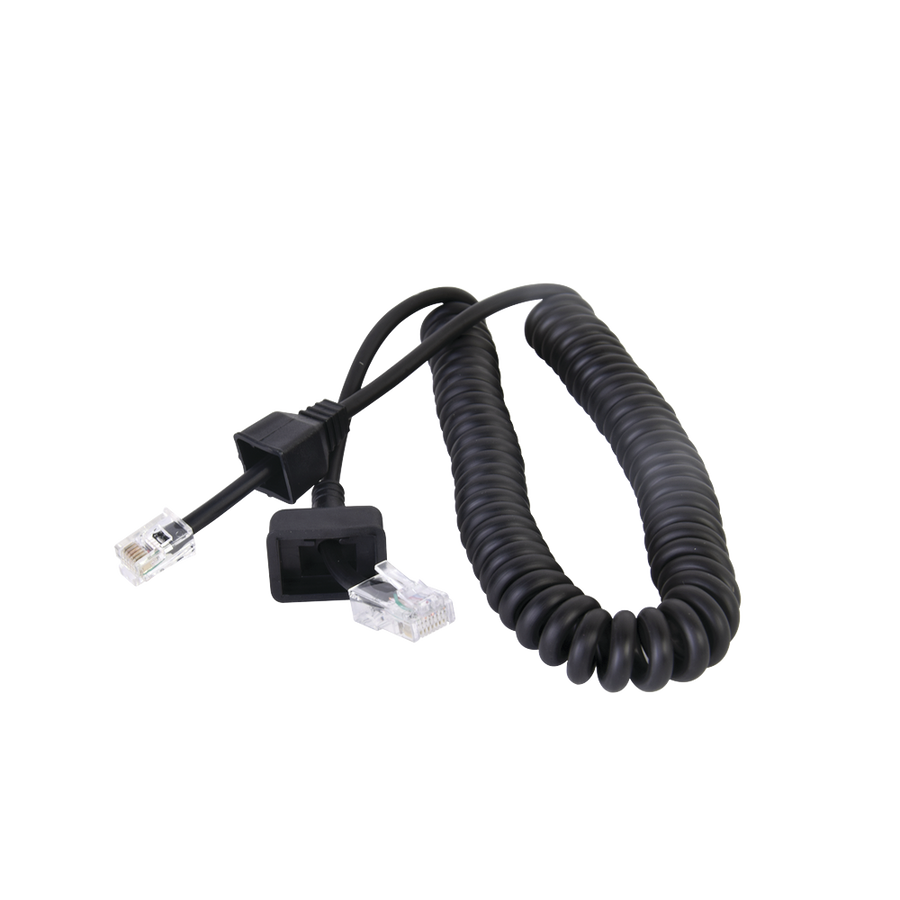 Txpro TXK222 Kenwood mobile radio microphone cable RJ-45 6 pin connector.