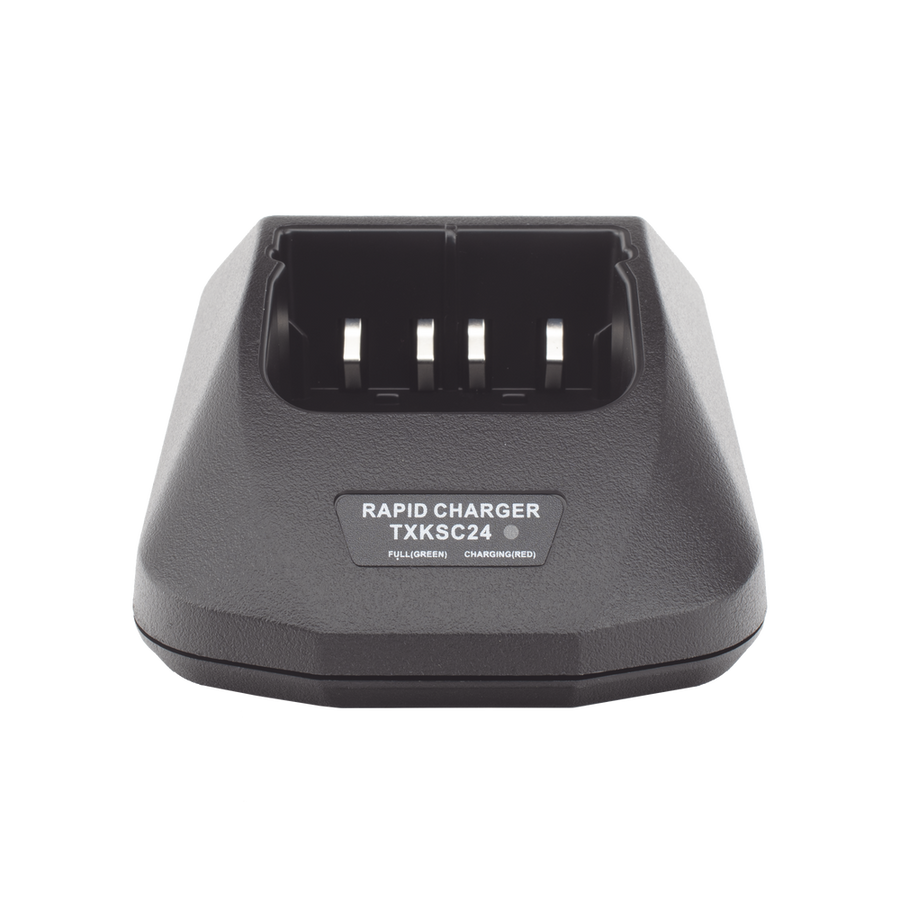 Txpro TX-KSC24 Rapid Desktop Charger for Kenwood Radios: TK2100, TK3100, TK2102A, TK3102A