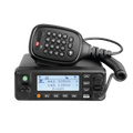 Txpro TXM9600 Dual Band Mobile Radio 136-174 MHz for VHF and 400-480 MHz for UHF, includes DTMF microphone and installation accessories.