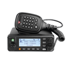 Txpro TXM9600 Dual Band Mobile Radio 136-174 MHz for VHF and 400-480 MHz for UHF, includes DTMF microphone and installation accessories.