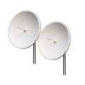 Txpro TXP-D4865-28-N-KIT2 Kit of 2 Antennas Extended Frequency, 4.8 - 6.5 GHz, 28 dBi, N-Male Connectors, Ideal for WISP