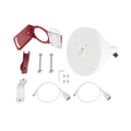 Txpro TXPJHSMIMO 30° Symmetrical Sector Antenna, 19 dBi, 4.9-6.5 GHz - Ideal for High-Noise Environments, N-Female Connector, Includes Mount and Jumpers