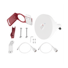 Txpro TXPJHSMIMO 30° Symmetrical Sector Antenna, 19 dBi, 4.9-6.5 GHz - Ideal for High-Noise Environments, N-Female Connector, Includes Mount and Jumpers