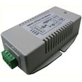 Tycon Systems TP-DCDC-2448GD-HP Gigabit 18-36VDC In, 56VDC Out 35W High Power DC to DC Converter and 802.3at PoE Inserter