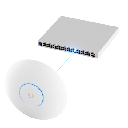 Ubiquiti U7-PRO-MAX Ceiling-Mounted WiFi 7 Access Point 8 Spatial Streams 6 GHz Support Enterprise Networks Concurrent Clients 500+