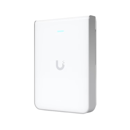 Ubiquiti U7-PRO-WALL-US Wall-Mounted Wi-Fi 7 Access Point 6 Spatial Streams 6 GHz Support 2.5 GbE PoE+ 5.7 Gbps Max Speed Max. Client Count 300+