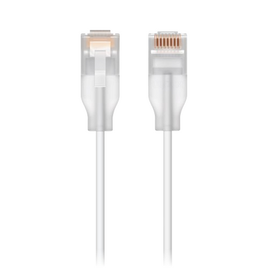 Ubiquiti UACC-Cable-Patch-EL-0.15M-W-24 Etherlighting™ Patch Cable Nano-Thin Cat 6 2.5 GbE (24 Pack)