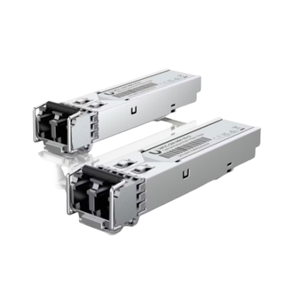 Ubiquiti UACC-OM-MM-1G-D-20 1G Multi Mode Optical Module SFP Transceiver Duplex LC 550m Fiber 20 Pack
