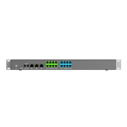 Grandstream UCM6308A Audio IP PBX 2000 Users 200 Simultaneous Calls 8FXO/8FXS SME Solution