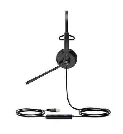 Yealink UH34-MONO-TEAMS USB Wired Headset HD Voice Noise Canceling Microphone Comfortable Design USB-C & 3.5mm Jack