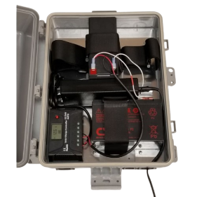 Tycon UPS-PL12-10L-120 120W Lithium Backup Power System 12V 10Ah Solar Ready Weatherproof Outdoor Enclosure