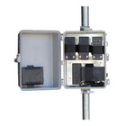 Tycon UPSPro30W Outdoor Backup Power System. 36Ah Battery. 12V with 48V Passive PoE. Pole/Wall Mt Polycarbonate Enclosure