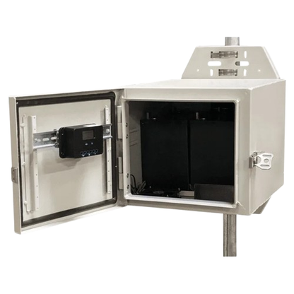 Tycon UPS24-100L-120 Outdoor 24V Lithium UPS 120W Backup Solar + AC Power Enclosure System