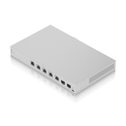 Ubiquiti US-XG-6POE Managed 10G 6-Port PoE++ Switch 4RJ45 PoE++ Ports 2SFP+ Uplinks 120Gbps