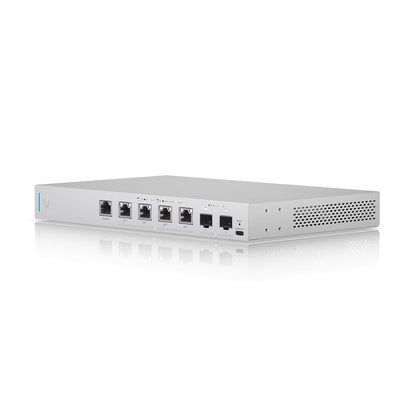Ubiquiti US-XG-6POE Managed 10G 6-Port PoE++ Switch 4RJ45 PoE++ Ports 2SFP+ Uplinks 120Gbps