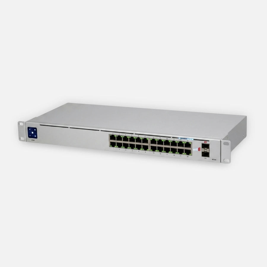 Ubiquiti USW-24 24-Port Gigabit Managed Network Switch 2x SFP