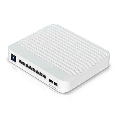 Ubiquiti USW-PRO-8-POE 8-Port Layer 3 Switch PoE+ & PoE++ Output 10G SFP+ 120W PoE,1.3" Touchscreen