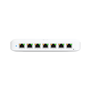 Ubiquiti USW-Ultra-210W 8 Port GbE PoE Switch Layer 2 PoE+ PoE++ Input Compact Wall Mountable